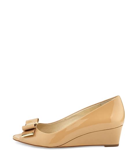 michael michael kors kiera open toe wedge women|MICHAEL Michael Kors Women's Kiera Open Toe Wedges, .